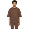 ISSEY MIYAKE BROWN MONTHLY COLOR MAY CARDIGAN