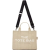 MARC JACOBS BEIGE 'THE SMALL TRAVELER' TOTE