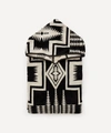 Pendleton Harding Hooded Towel In Harding Black