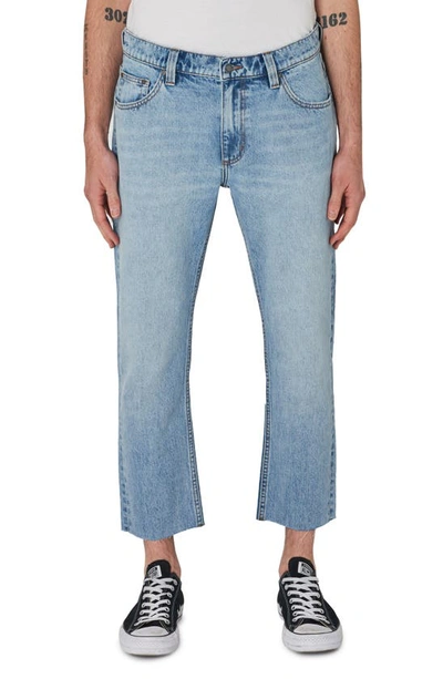 Rolla's Relaxo Ankle Wide Leg Jeans In Original Stone