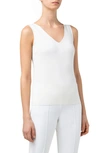 AKRIS SILK STRETCH KNIT TANK,801901312060