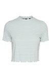 Vero Moda Maria Stripe T-shirt In Icy Morn Stipe