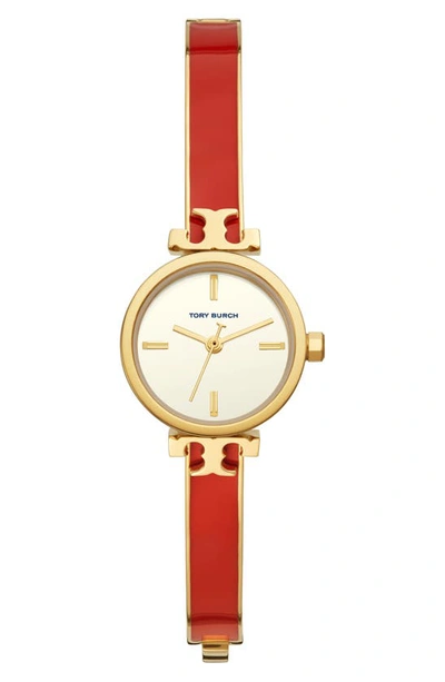 Tory Burch Kira Bangle Watch, 22mm In Red