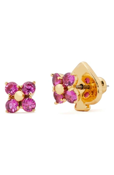 Kate Spade Myosotis Flower Stud Earrings In Pink