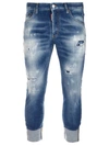 DSQUARED2 DSQUARED2 DISTRESSED FADED JEANS