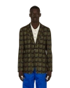 Dries Van Noten Len Lye Boxing Blazer In Khaki