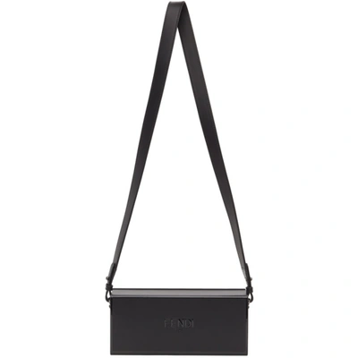 Fendi Black Long Box Bag In Noir