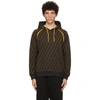 FENDI BROWN 'FOREVER FENDI' HOODIE