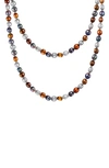Splendid Pearls Multicolor Dyed Freshwater Pearl Endless Necklace In Dyed Multi