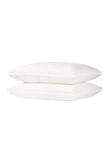 Ella Jayne Home Gusseted Firm Plush Down Alternative Side/back Sleeper Pillow, Set Of 2 In White