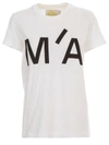 MARQUES' ALMEIDA MARQUES'ALMEIDA LOGO EMBROIDERED CREWNECK T