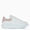 ALEXANDER MCQUEEN WHITE AND PINK OVERSIZED SNEAKERS,553770WHGP7-J-ALEXQ-9182