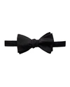 Eton Solid Grosgrain Bow Tie-ready Tie In Black