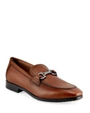 Ferragamo Ree Leather Loafer In Radica