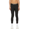 ESSENTIALS BLACK ATHLETIC LEGGINGS