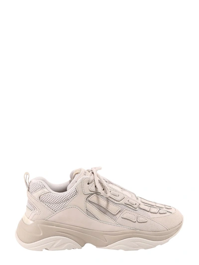 Amiri Grey Bone Runner Sneakers In White