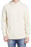 The Normal Brand Terry Pop Over Hoodie In Cream