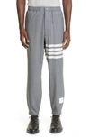 Thom Browne Classic Sweatpants Grey In Med Grey