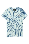 TINY WHALES KIDS' LOW TIDE TIE DYE T-SHIRT,TWSM21-SS017