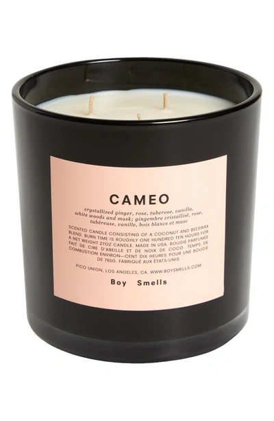 Boy Smells Cameo Candle 8.5 oz / 240 G Candle In Black