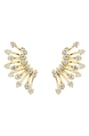 Hueb Luminous Diamond Earrings In Yellow Gold