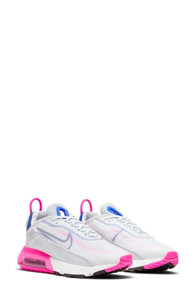 Nike Air Max 2090 Sneaker In White/ Concord/ Pink/ Platinum