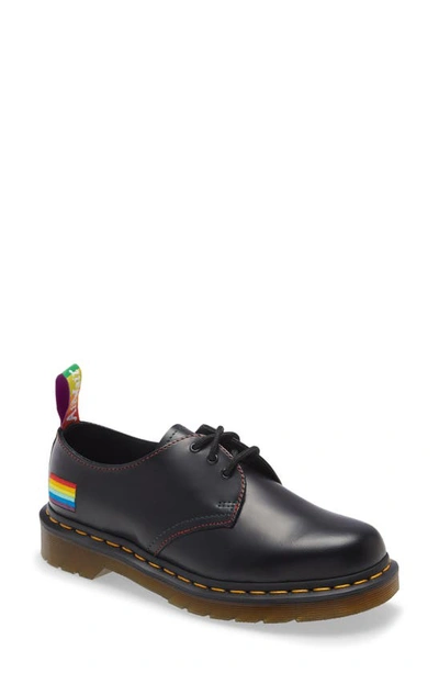 Dr. Martens 1461 For Pride Smooth Leather Oxford Shoes In Black