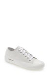 Candice Cooper Rock Low Top Sneaker In Crust White