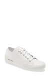 Candice Cooper Rock Low Top Sneaker In Crust White