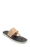 Etienne Aigner Women's Palma Leather Thong-toe Sandals In Nude