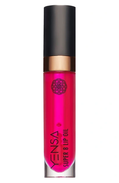 Yensa Super 8 Tinted Lip Oil In Pink Shine