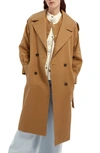 SCOTCH & SODA DOUBLE BREASTED TRENCH COAST,162808