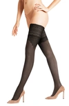 Falke Women's Ceremonial Stay-up Stockings In Black