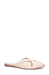 42 Gold Cordy Mule In Natural Straw