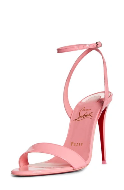 Christian Louboutin Loubigirl Ankle Strap Sandal In Bubble Gum