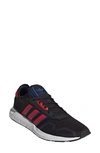 Adidas Originals Swift Run X Sneaker In Cblack/ Scarle/ Poblue