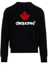 DSQUARED2 DSQUARED2 LOGO EMBROIDERED KNIT SWEATER