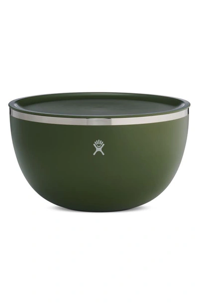 Hydro Flask 5-quart Serving Bowl & Lid In Olive