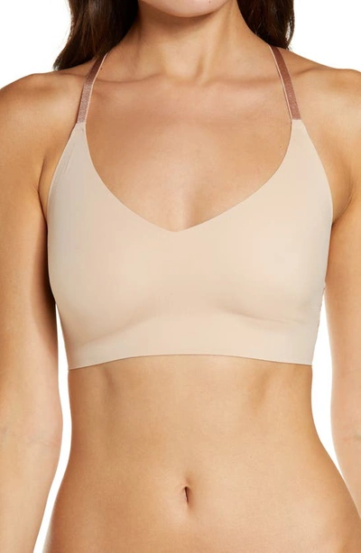 TRUE & CO. TRUE & CO TRIANGLE LACE RACERBACK BRALETTE,16867