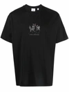 BURBERRY BURBERRY T-SHIRTS AND POLOS BLACK