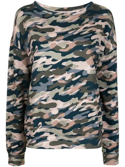 The Upside Alena Himalaya Camouflage-print Cotton Sweatshirt