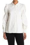 TED BAKER BRIONA LACE BUTTON-UP SHIRT,5059489054276