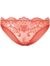 Id Sarrieri Something Special Lace Briefs In Red