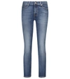 7 FOR ALL MANKIND ROXANNE HIGH-RISE SLIM JEANS,P00567987