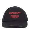 BURBERRY COTTON CANVAS BASEBALL CAP,P00581866