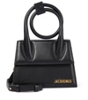 JACQUEMUS LE CHIQUITO NOEUD LEATHER TOTE BAG,P00583173