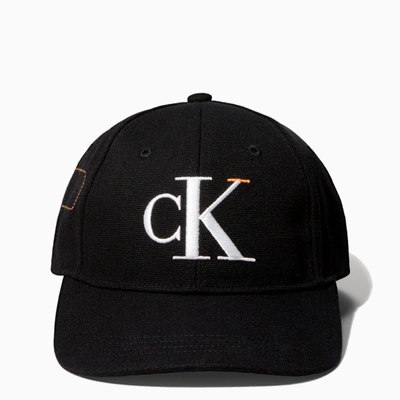 Heron Preston For Calvin Klein Black Baseball Cap