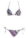 MISSONI MISSONI MARE STRIPED TRIANGLE TWO