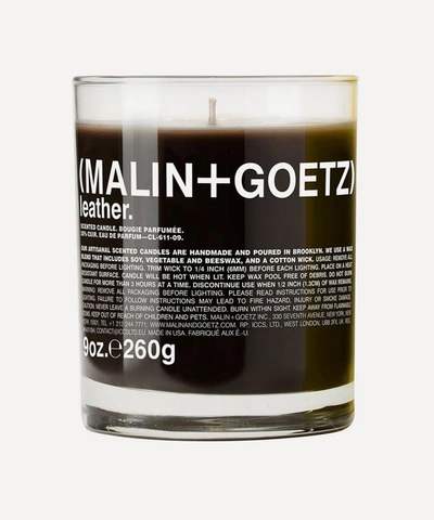 Malin + Goetz Leather Scented Candle, 260g In Colorless