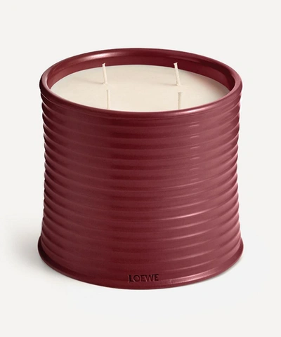 Loewe Beetroot Large Scented Candle 2.12kg In Brown